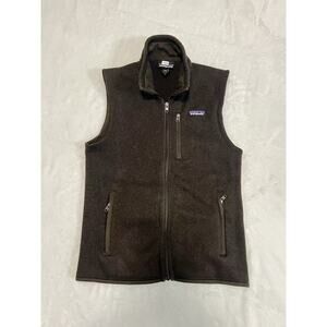 Patagonia Men’s Better Sweater Knit Vest Outdoors Hunting Sweater Black XSmall